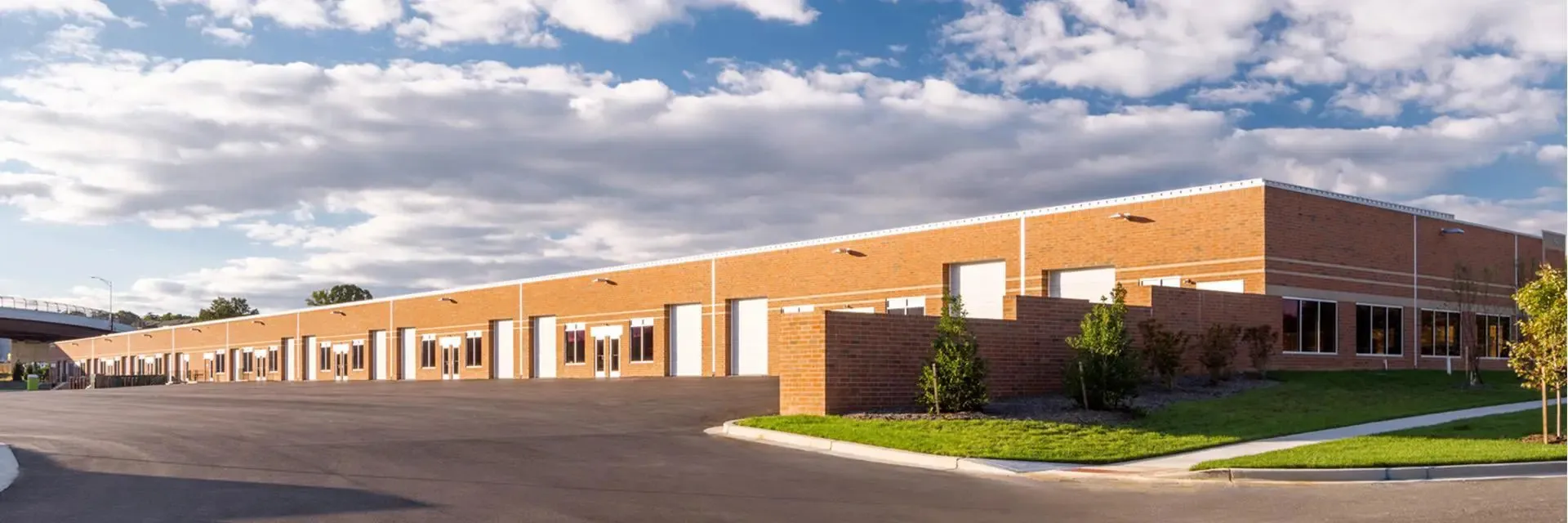 Exterior of a warehouse for St Johns Properties