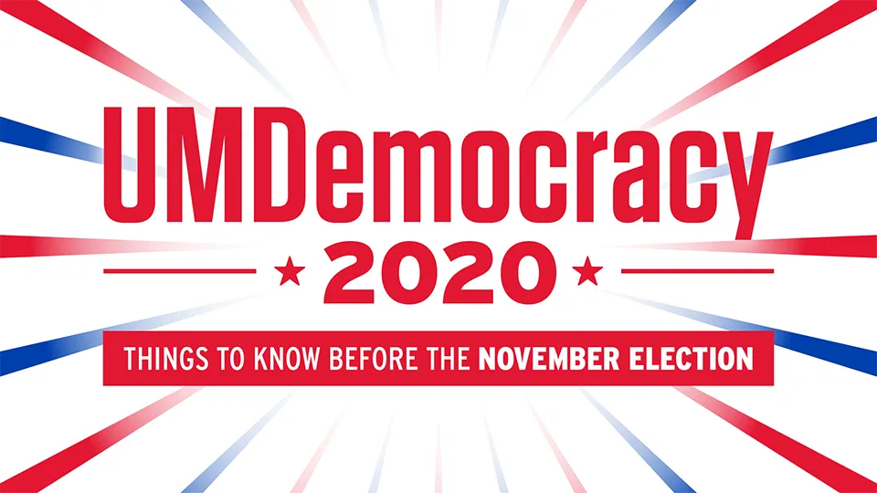 UMDemocracy 2020 logo